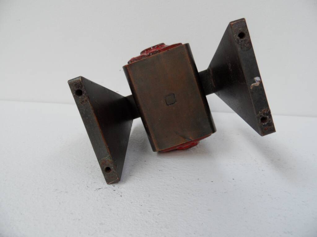 Bougeoir vintage en bronze 1960
