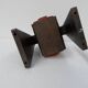 Bougeoir vintage en bronze 1960