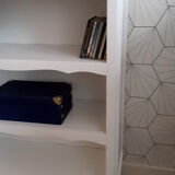 Bibus lacquered white.