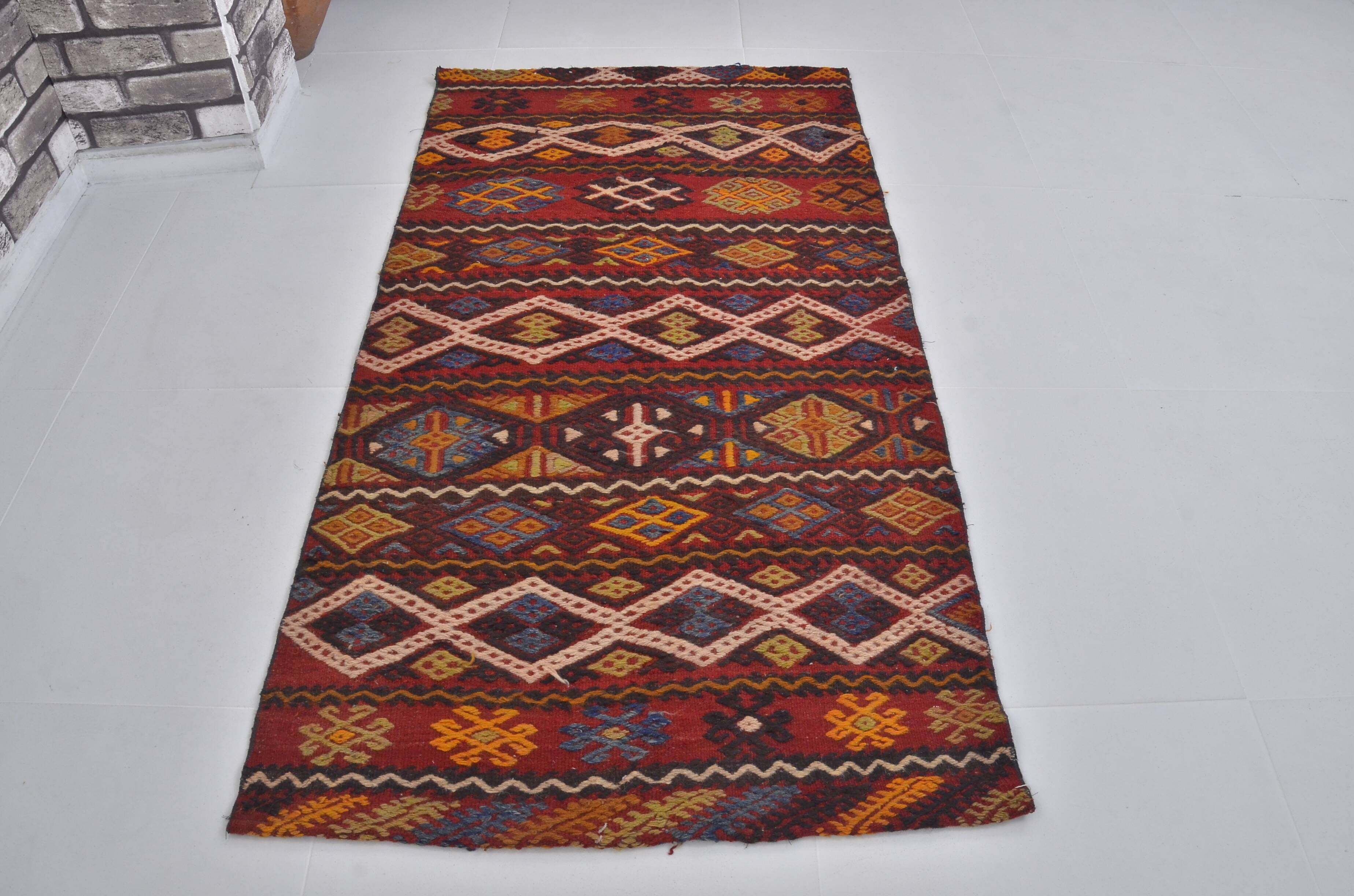 Small Anatolian Vintage Kilim sku 3787