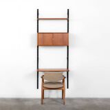 Wall unit + desk by Poul Cadovius for Royal System, Denmark