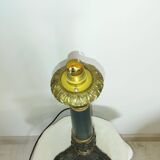 Pied de lampe ancienne à patte de lion - Epoque  Restauration - Empire