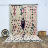 Handmade Moroccan Berber rug 255 X 146 CM