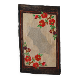Tapis Hooked Antique Américain, Années 1920, Charme Authentique