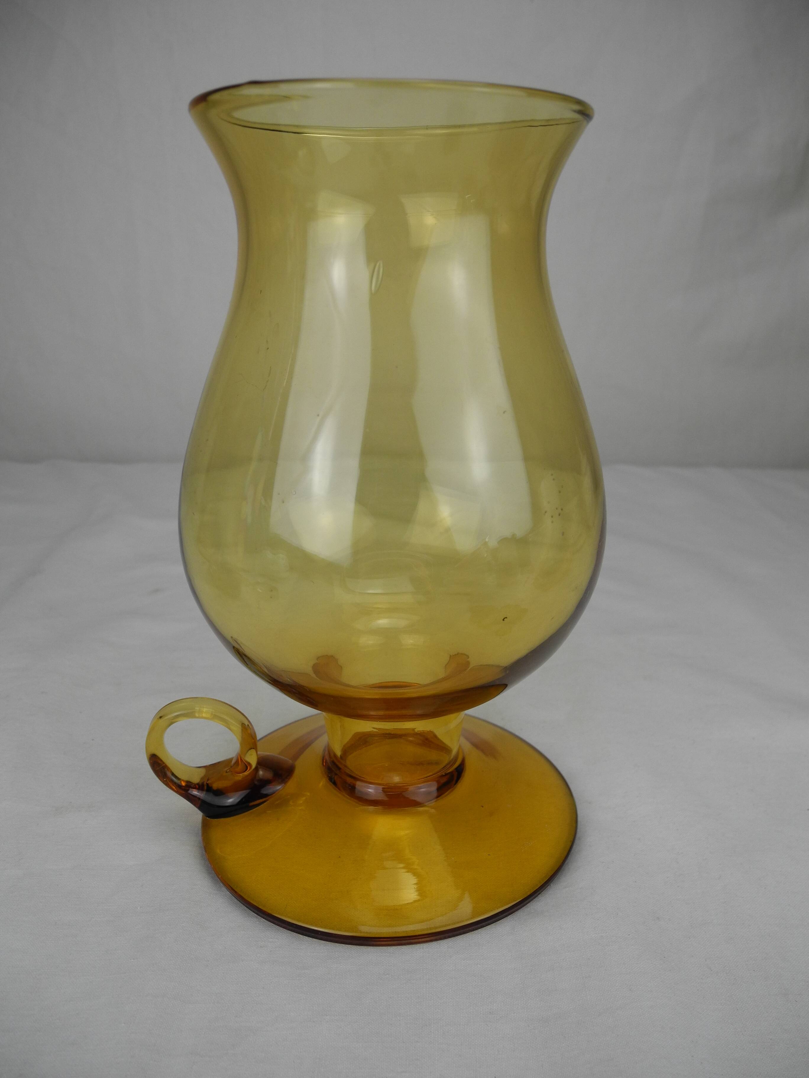 Old vintage decorative tealight candle holder