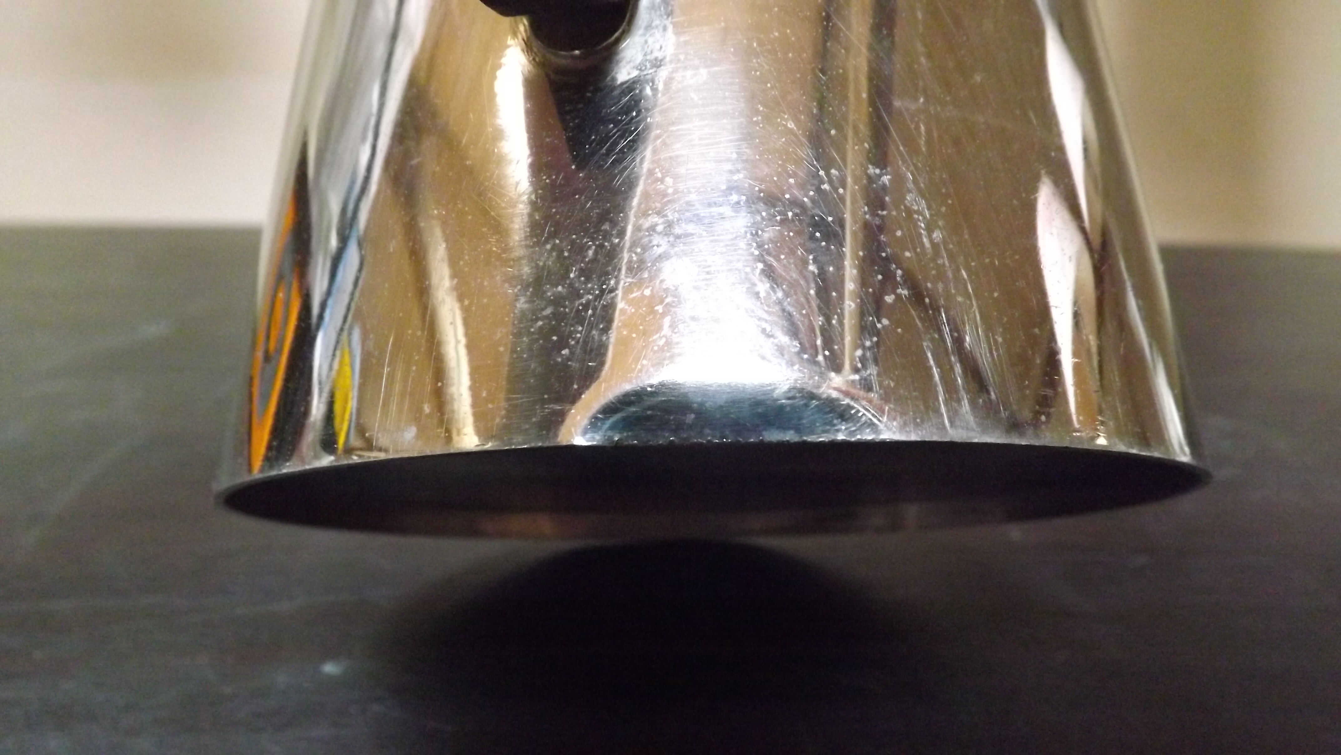 Metal pouring coffee maker