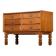 Brutalist Drawer Chest in Oak by Henning Kjærnulf, 1970s