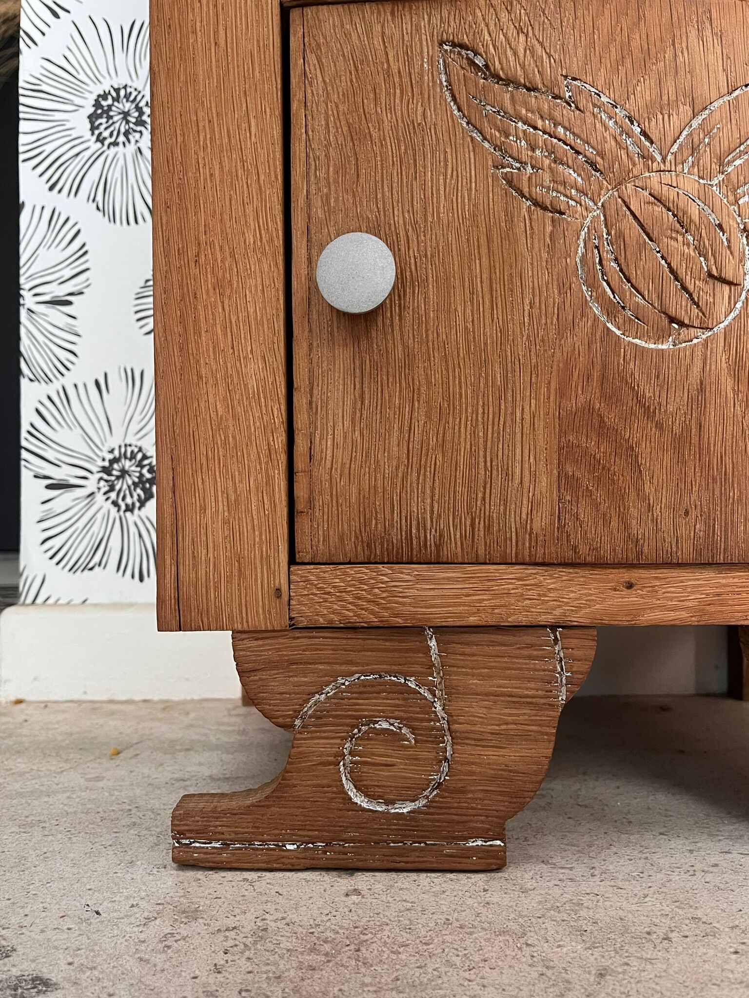 Art Deco bedside table