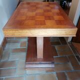 Table basse en marqueterie