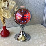 Alarm clock tulip foot Chambord space age West Germany