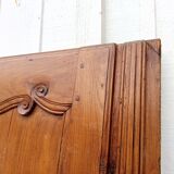 Pair of solid oak doors