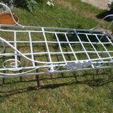 Adult wrought iron bed
