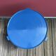 Space-age navy blue rolling dessert trolley