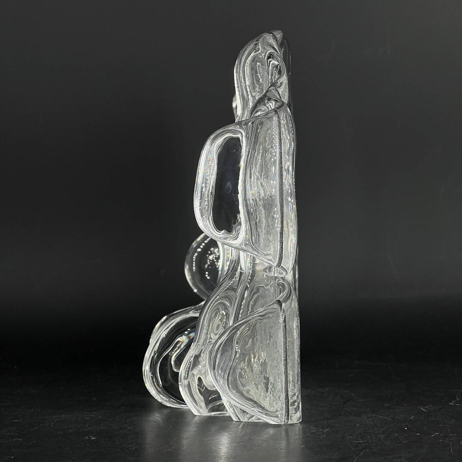 Sculpture en verre de Murano Barovier & Toso - Élément musical - Design italien des années 70