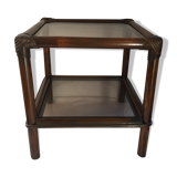 Coffee table piece of rattan sofa