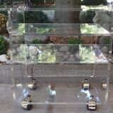 70's Plexiglas wheelchair