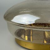 60s 70s Limburg Glashütte ceiling lamp glass space age design
