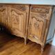 4-door buffet in solid walnut