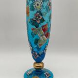 Vase en verre peint à la main José Sir Royo