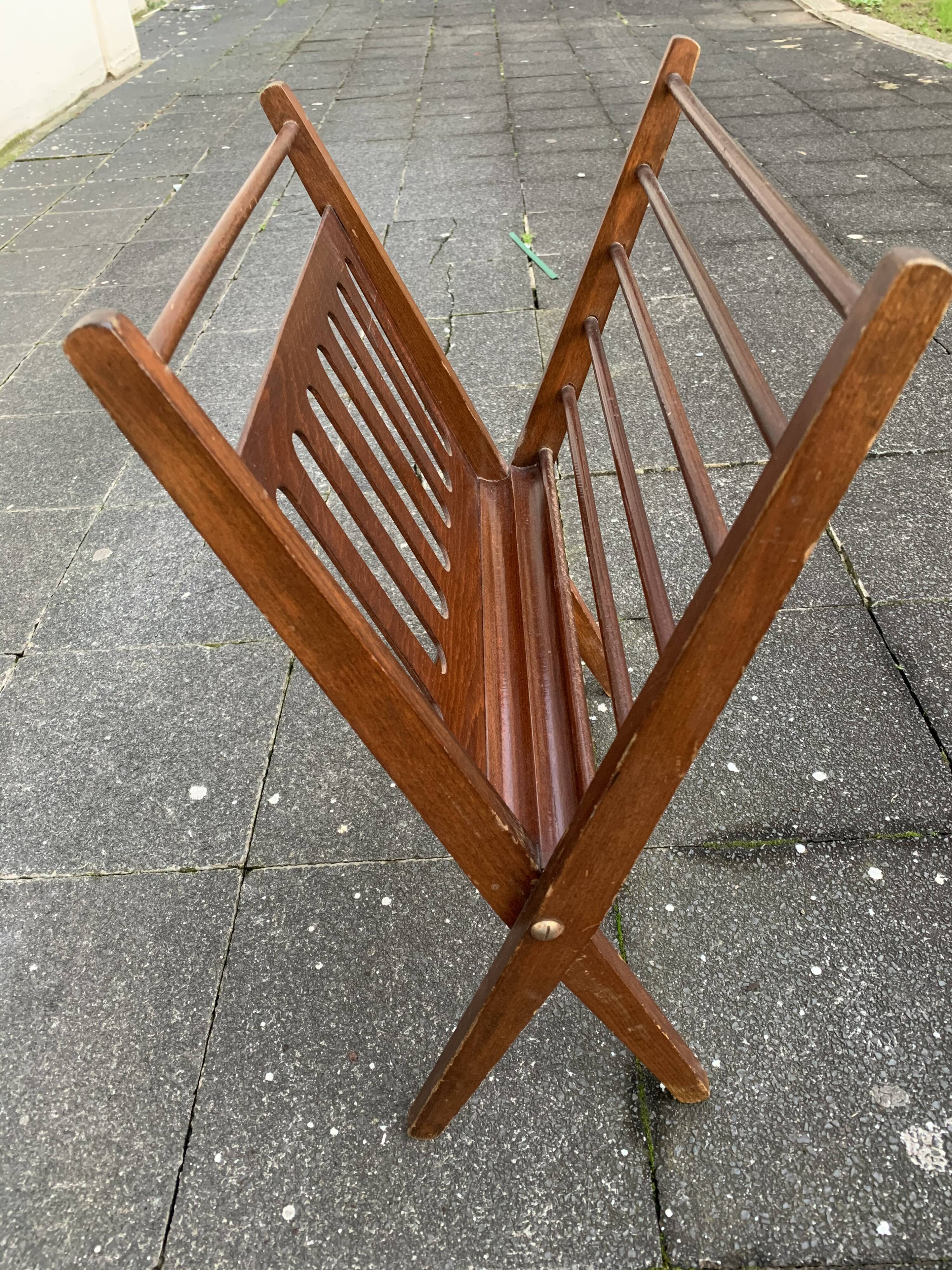 Cees Braakman magazine door for Scandinavian wooden Pastoe 1960