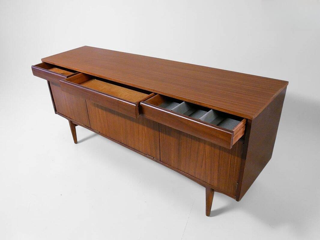 Scandinavian teak sideboard - Vintage 1960s 1970s
