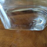 Set of Daum crystal vases and candle holders