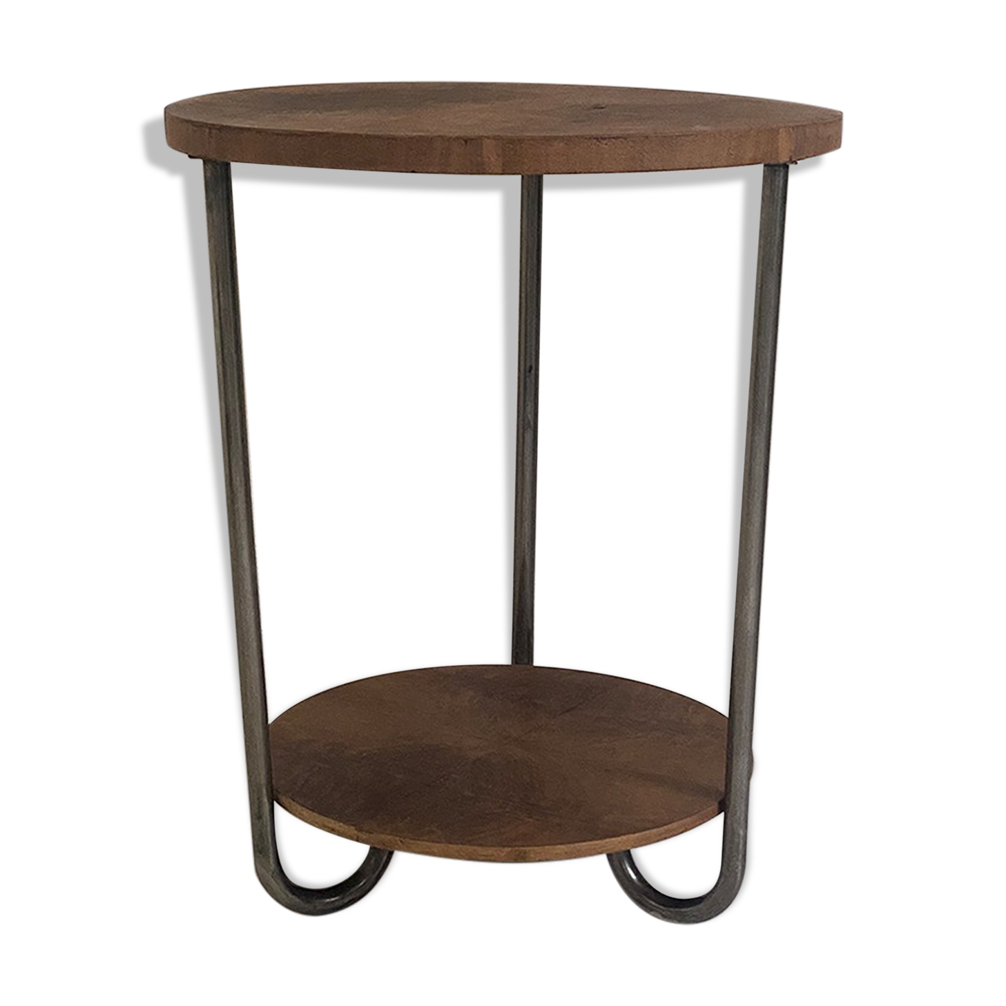 Vintage pedestal table 50's