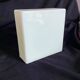 Square vintage opaline ceiling light fixture