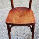 Set of 5 Stella Thonet bistro chairs from the 1950s
