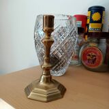 Gilded bronze candle holder