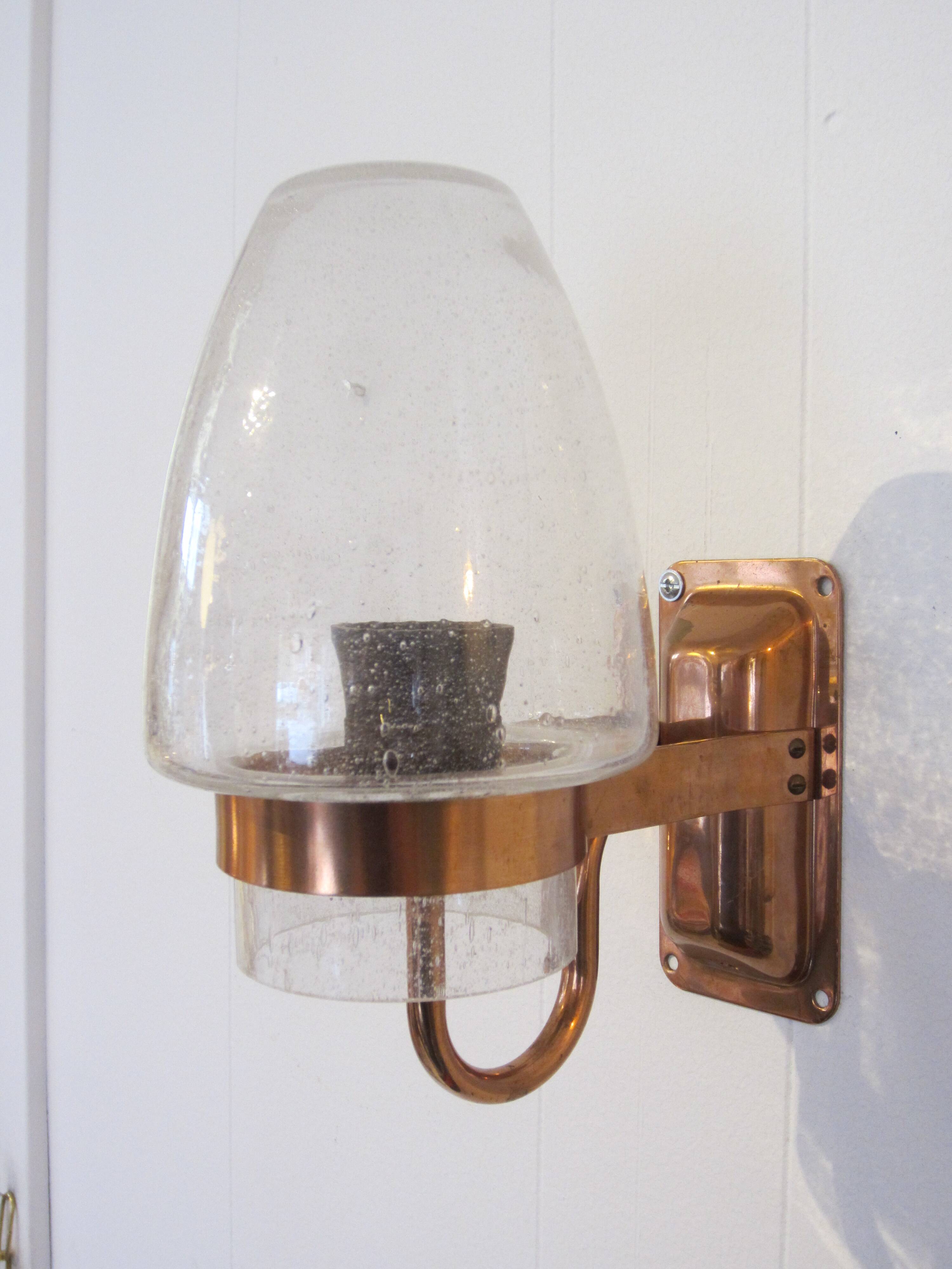 Scandinavian outdoor wall light