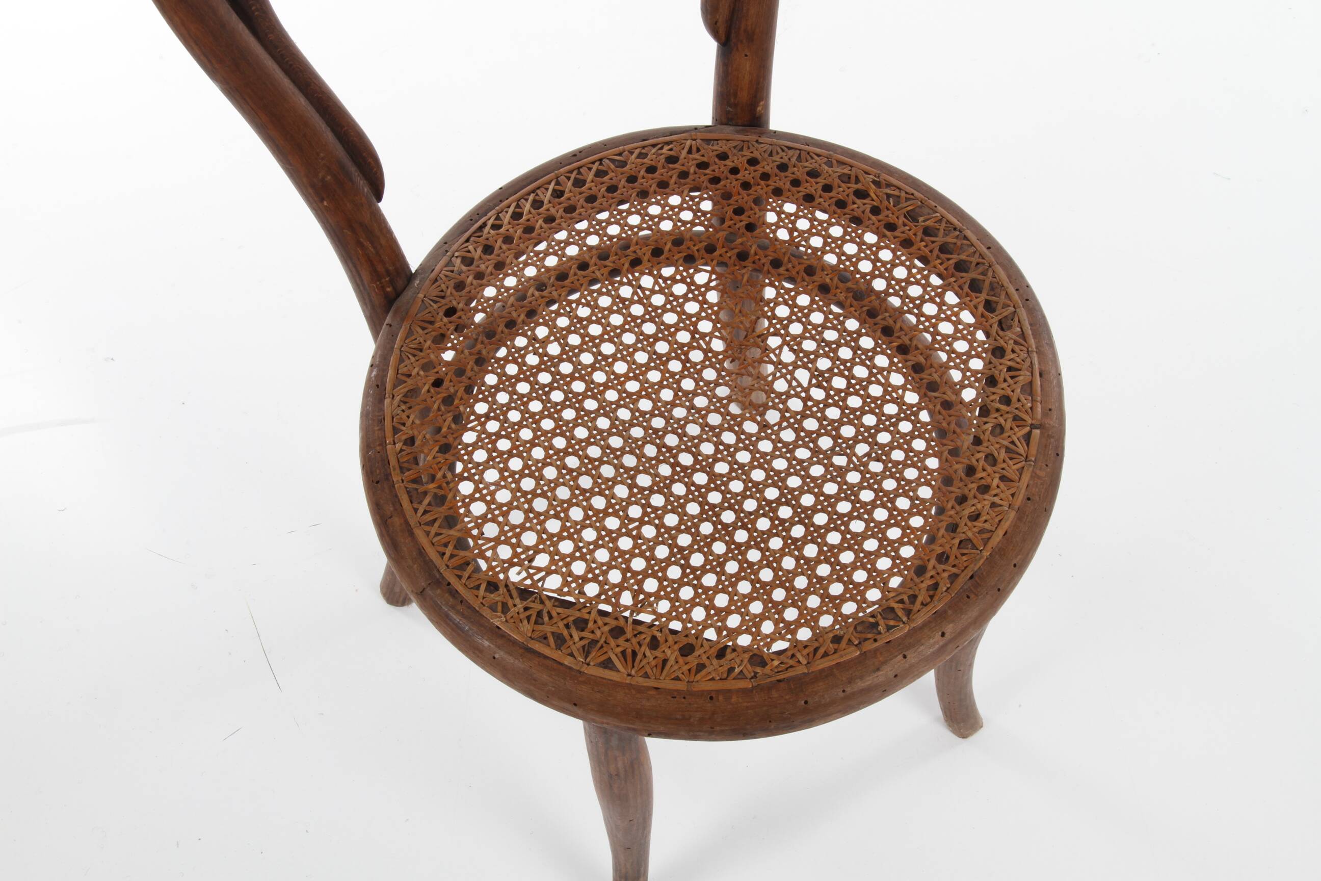 A Thonet brothers cane chair