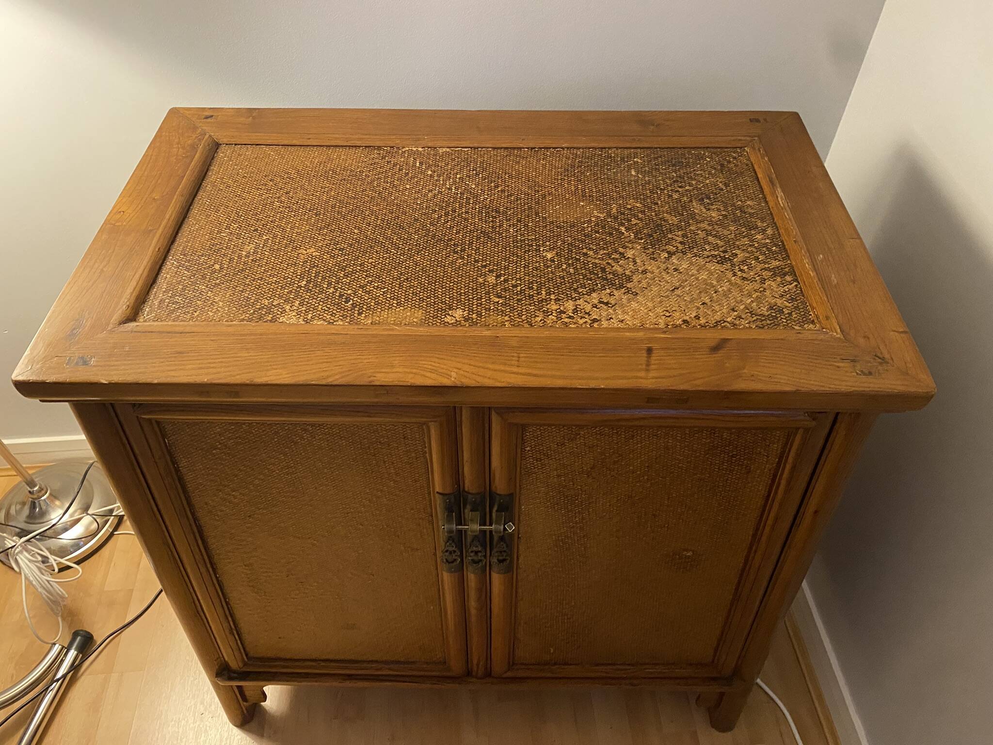 Chinese rice straw furniture