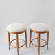 Set of 4 vintage Thonet style stools