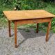 Beech and fir wood table