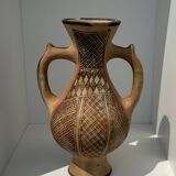 Decorative vase in the shape of an antique style amphora H27
