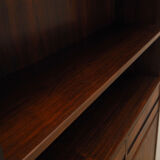 Bibliothèque en palissandre, design danois, années 1970, production: Danemark