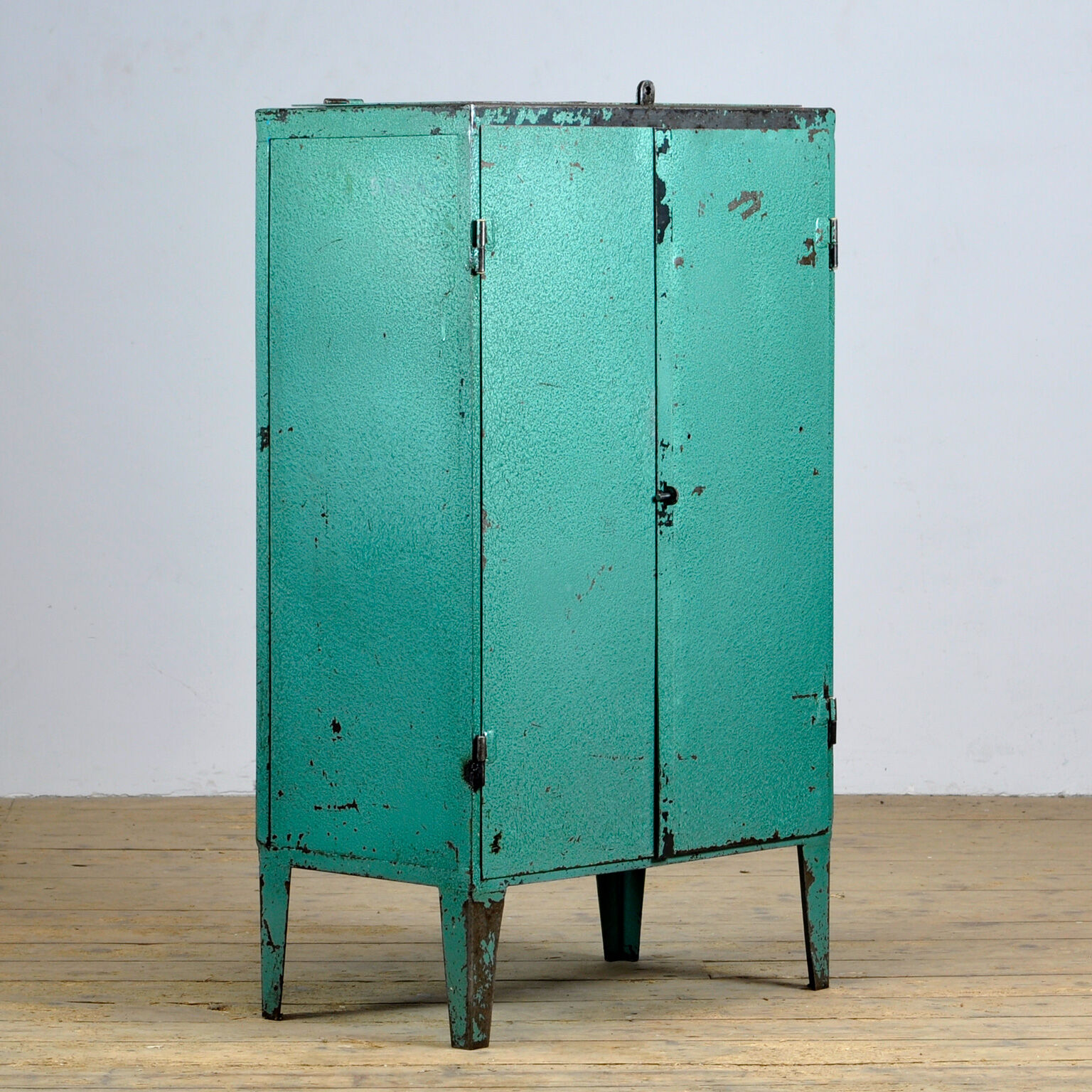 Industrial iron cabinet, 1960s