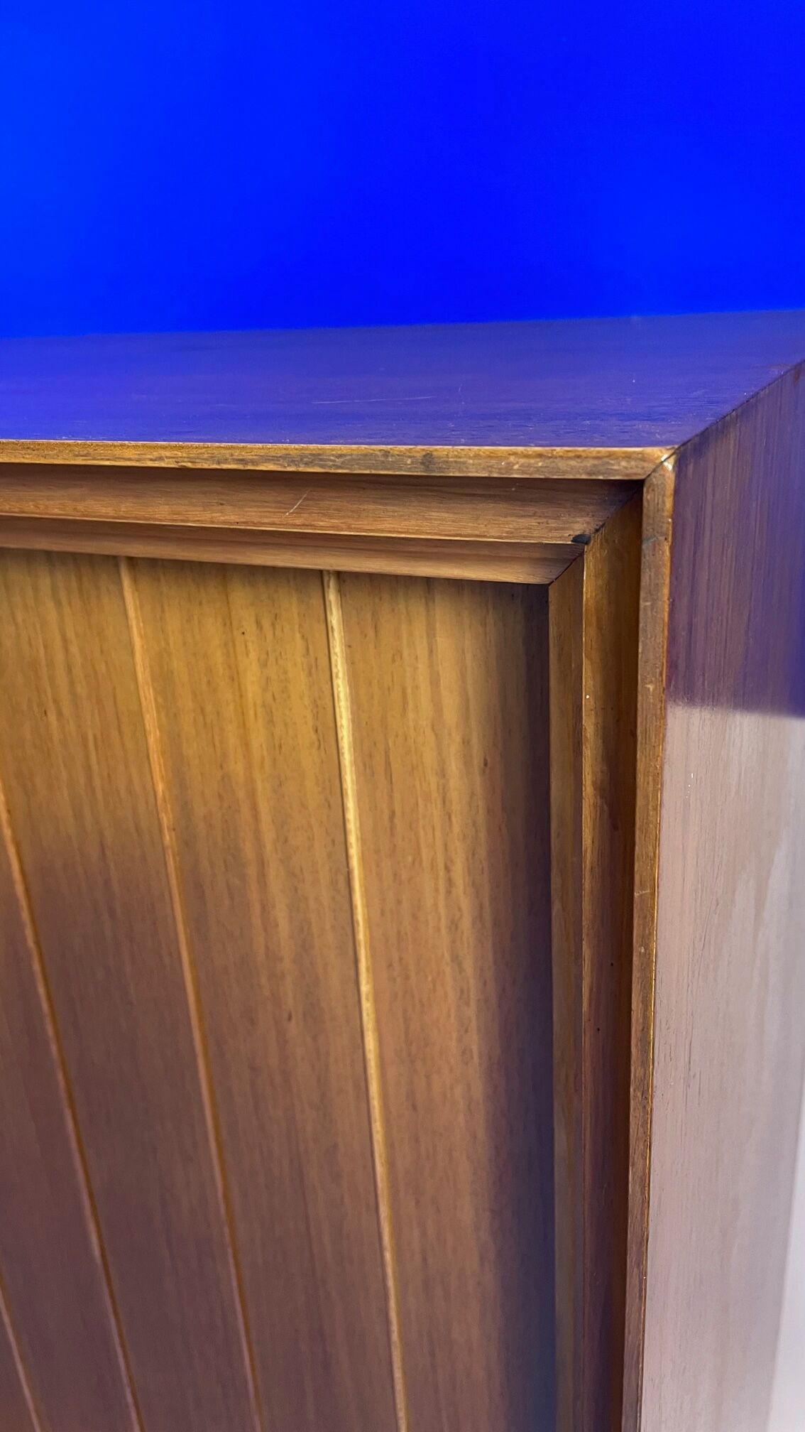 Highboard, living room furniture teak 60s vintage Danish