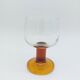 Lot de 4 verres ambré