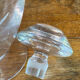 Carafe en verre taillé 
