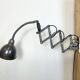 Grey Industrial Scissor Wall Lamp from Elektroinstala, 1960s