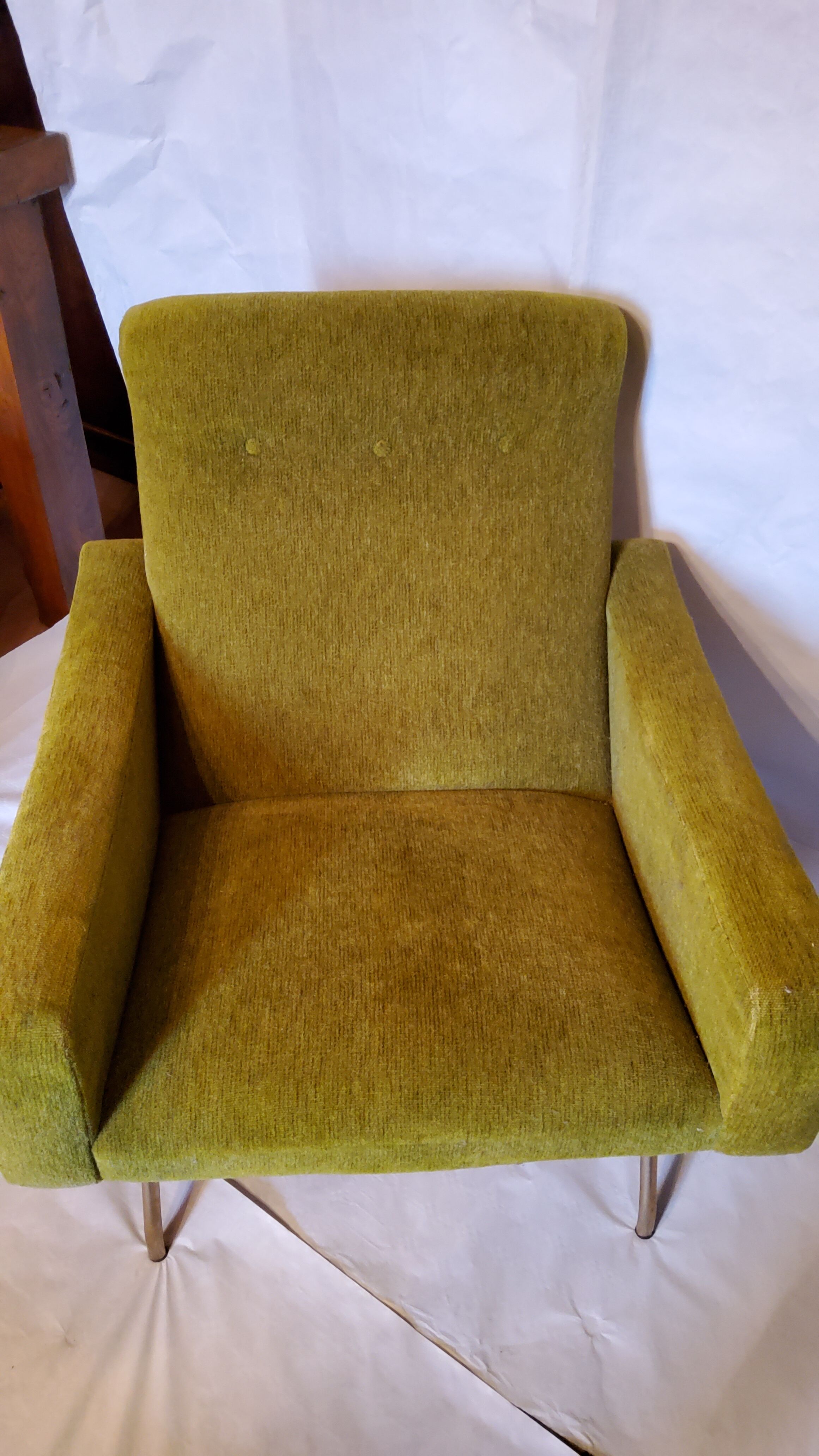 Armchair model "galleon", design Gilbert Steiner, edited by Steiner, 60