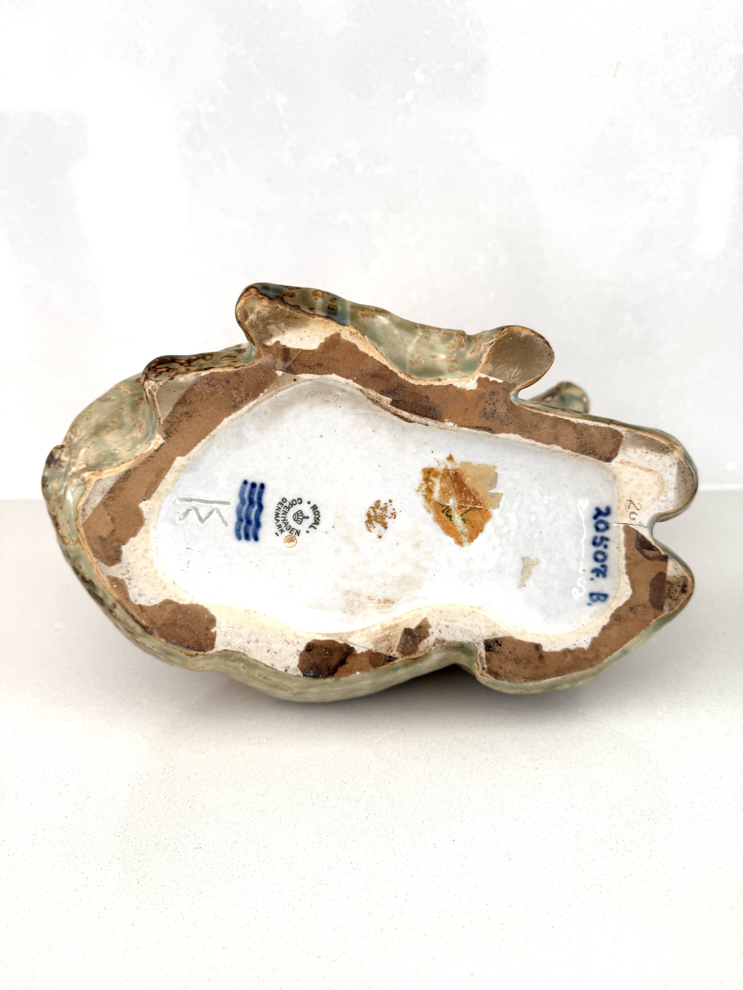 Knud Kjhn, Cerf, prod. Royal Copenhagen, 1940s