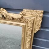 Louis XV style gilded mirror