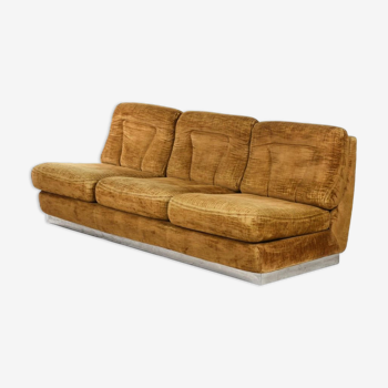 Sofa 3 places 70s