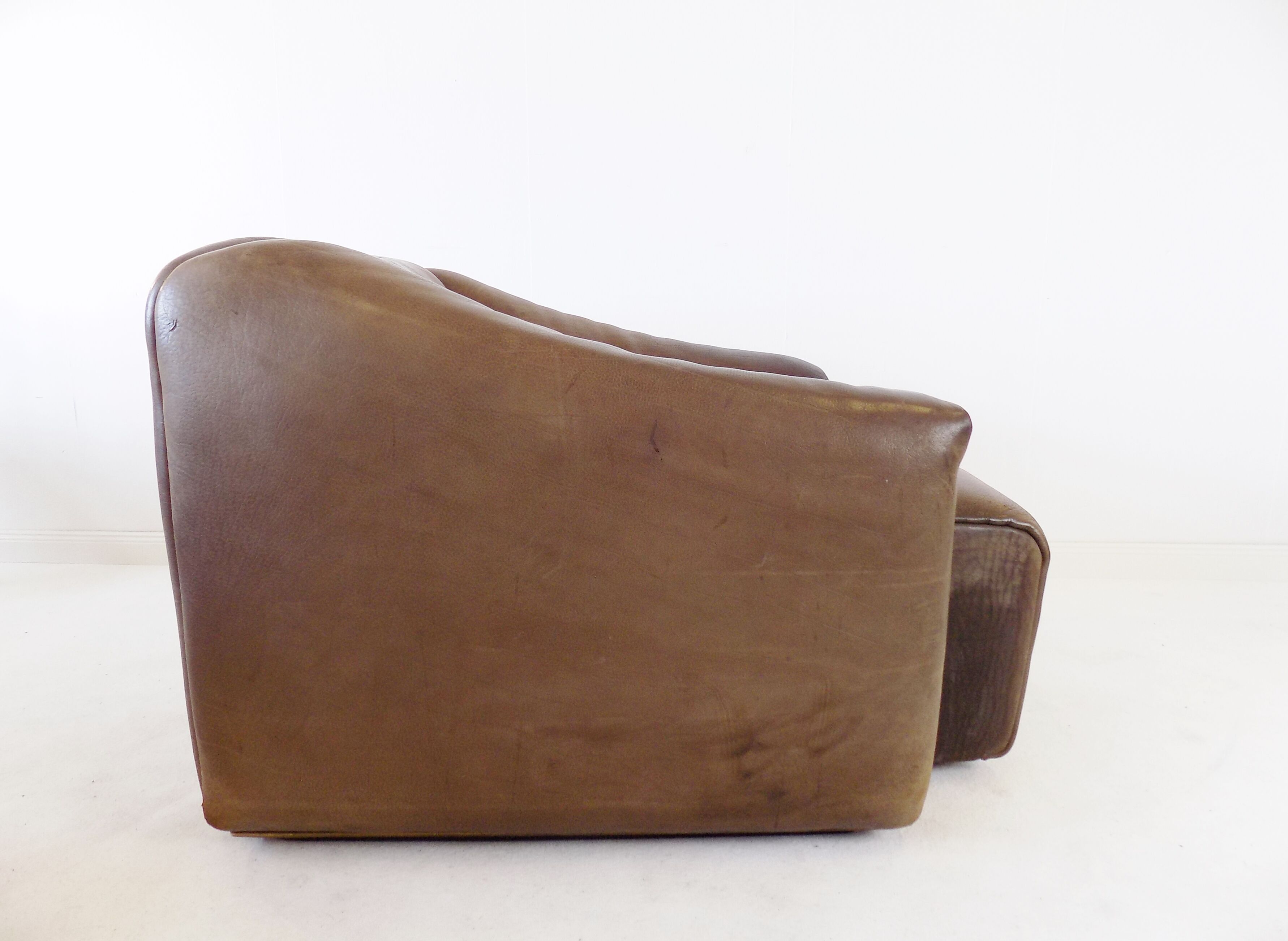 De Sede DS 47 brown leather armchair