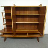 Furniture storage shelves library 50s