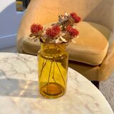 Petit vase en verre transparent