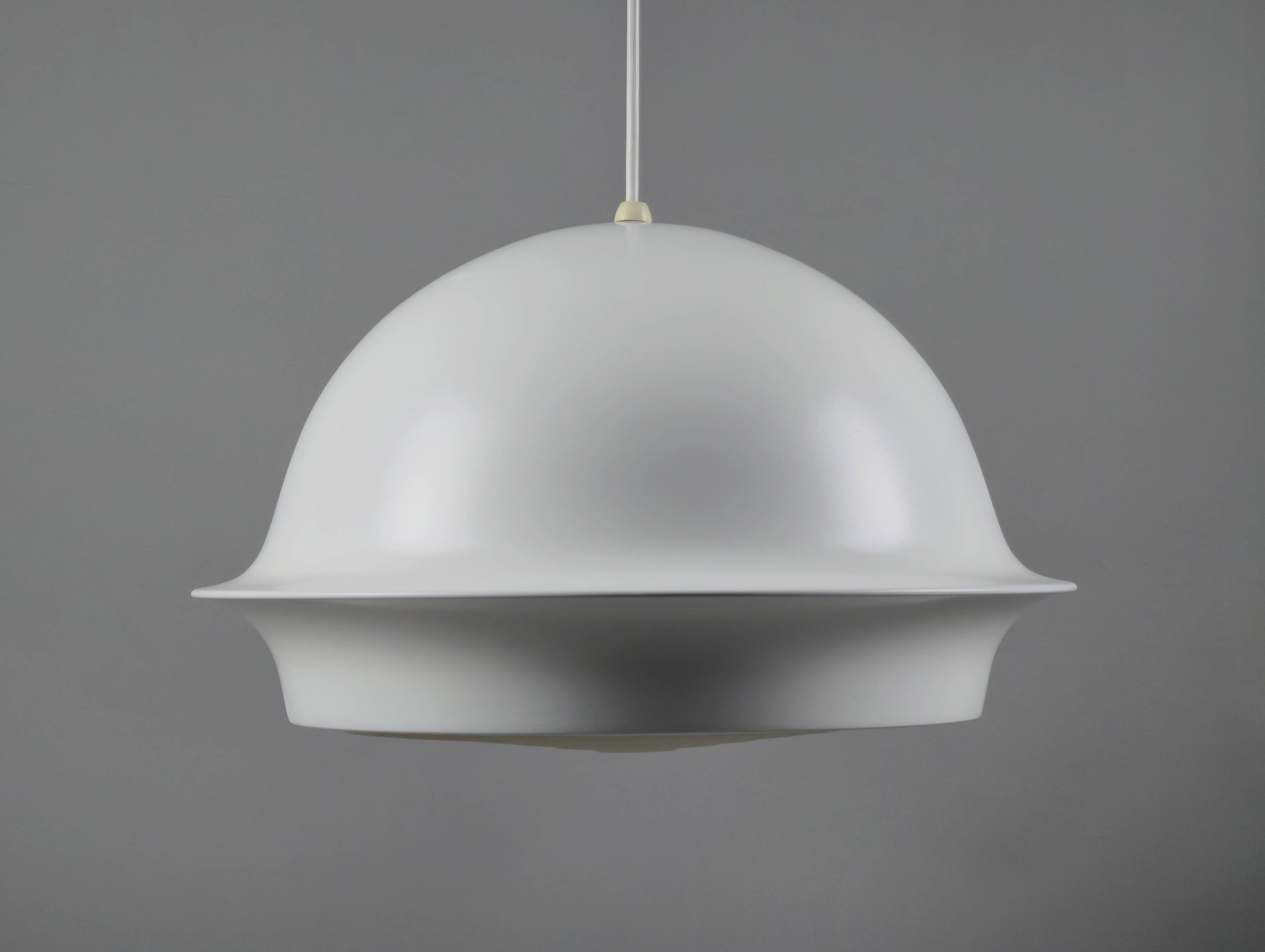 Lampe à suspension bredaryd vintage des années 1970 par börje claésson et kenneth bringzén.